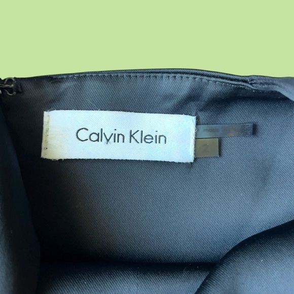 Calvin Klein elegant little black dress size 2 - Picture 8 of 9